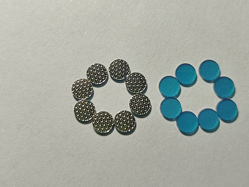 凹凸纹金属导电粒